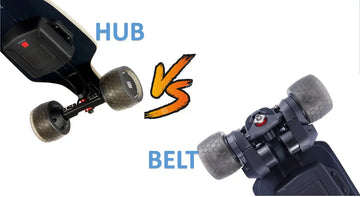 Electric Skateboard Power System- Hub Drive VS Belt Drive, which should you get? POSSWAY