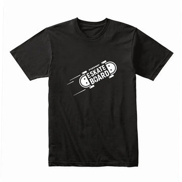 Electric skateboad T-shirt Black POSSWAY 29.00